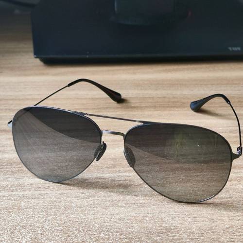 小米 黑色飛行員太陽眼鏡 ( sunglasses sunglass uv xiaomi mi)