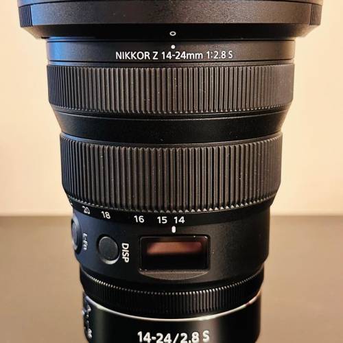 95% like new Nikon NIKKOR Z 14-24mm F2.8 S Ultra-wide Lens