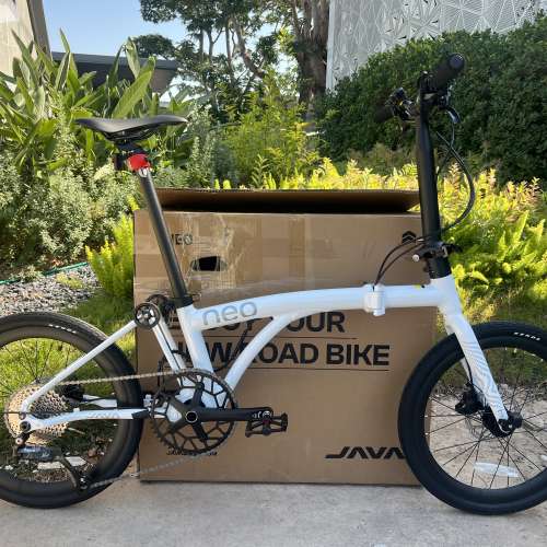 20吋最新到貨 優惠價  (最新款NEO 20吋 36T 飛輪) JAVA NEO 9速 油剎 20吋 406 鋁合...