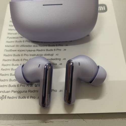 99%New Redmi Buds 6 Pro M2430E1 Lavender Purple