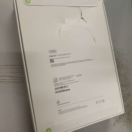 US iPad Air 7th Gen (2025 M3) 11-inch WiFi 128GB Space Gray, 未激活