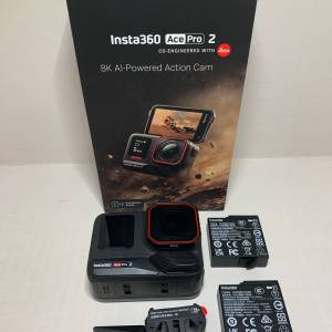 [觀塘實體店] 二手 Insta360 Ace Pro2 (共2電+CPL Filter) 行貨保養到26年6月 *S72...