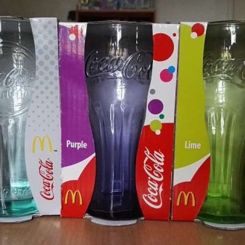 麥當勞 全新 可口可樂玻璃杯每個20元