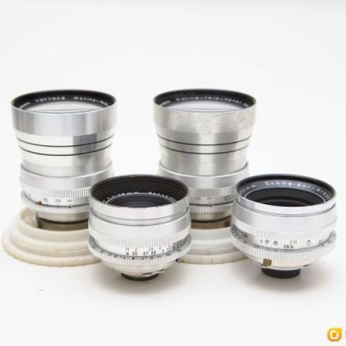 Voigtlander 35/3.4, 50/2, Schneider 28/4, 50/1.9, 135/4 DKL