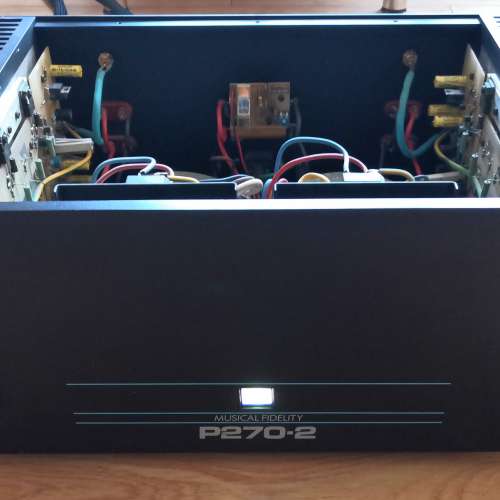 Musical Fidelity次旗艦 P270.2改版中採用ELNA Black音響級電容最佳版本後級