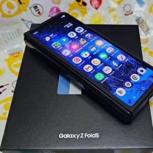 samsung fold 5 12+512 港行星晨灰官網限定版全套