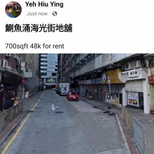 鰂魚涌海光街地舖