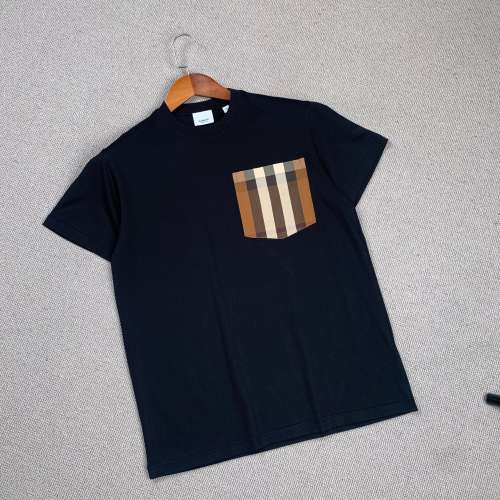 全新BURBERRY 格紋口袋Tee