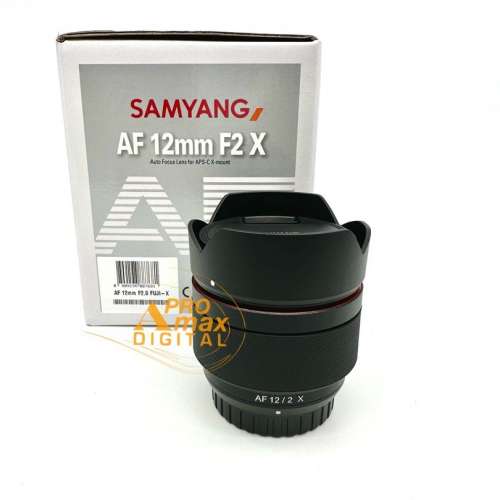 全新現貨✅ Samyang AF 12mm F2.0 APS-C Lens for Fujifilm Fuji X mount 水貨