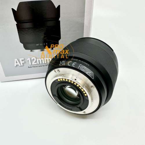 全新現貨✅ Samyang AF 12mm F2.0 APS-C Lens for Fujifilm Fuji X mount 水貨