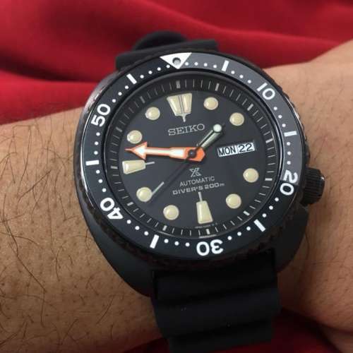 精工 Seiko SRPC49K1 黑鮑 英文/羅馬字