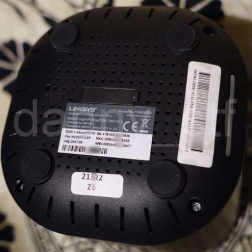香港行貨 Linksys FGW3000 5G WiFi 6 AX3000 路由器 Sim Router (各大香港電訊供應...