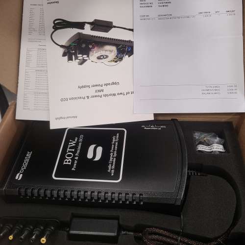 sBooster BOTW markii 12V linear power supply