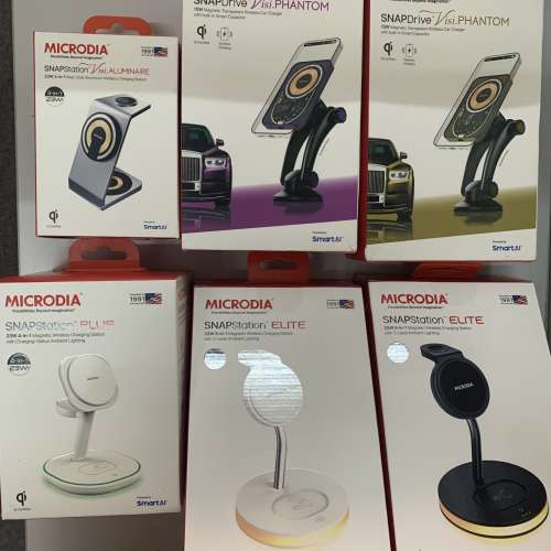 MICRODIA 系列 無線充電器 / 充電座 / Wireless Car Charger