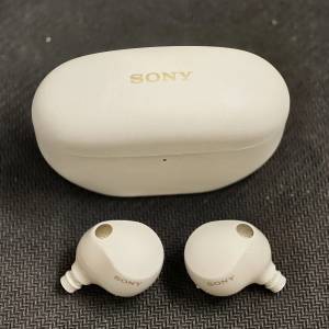 Sony Wf1000xm5 米白色 tws 耳機
