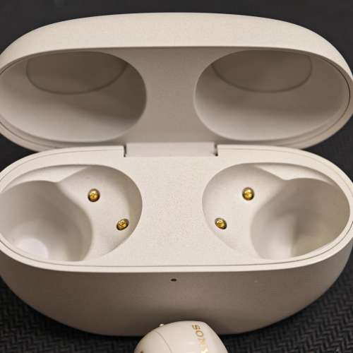 Sony Wf1000xm5 米白色 tws 耳機