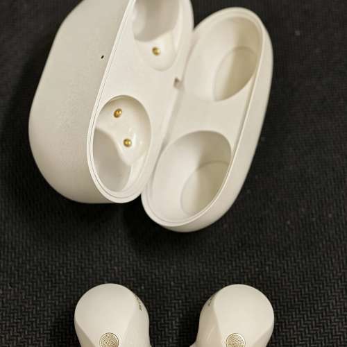 Sony Wf1000xm5 米白色 tws 耳機