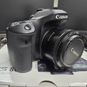 Canon 80D + EF 50mm f/1.8 II Lens