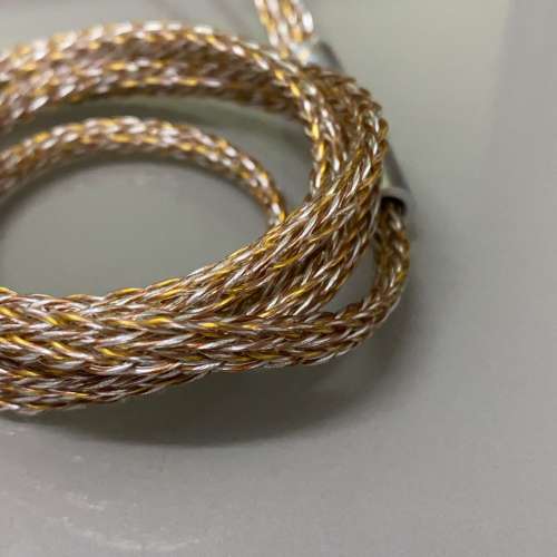 旋轉拍賣紫鑽認證(音場闊，演唱會神器，極高規格):16絞金銀銅800芯(單晶銅+單晶銅...