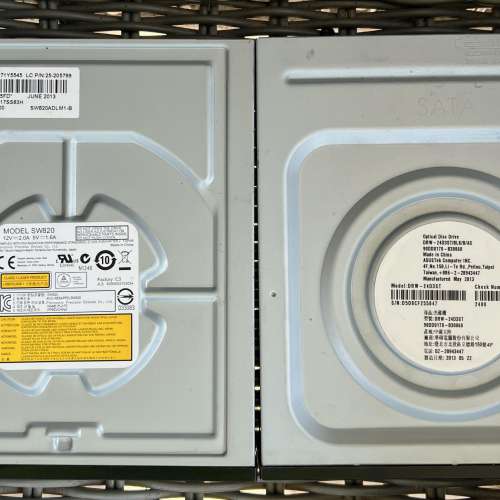 出售一堆電腦配件, 9把電腦風扇 +2部DVD RW 光碟機+ 099博士牛電源供應器 清屋出售...