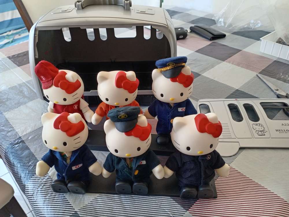 地鐵X Hello Kitty 精英號珍藏列車- 二手或全新模型、Figure, 遊戲機