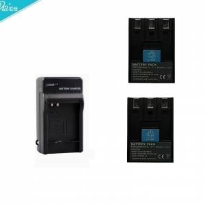 NIJIA 2 PCS NB-3L Batteries With Single-Bay Travel Battery Charger 兩電池連充電...