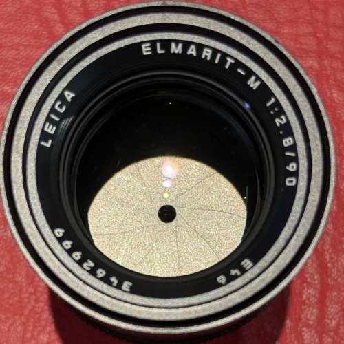 Leica Elmarit-m 90mm f2.8 E46 lens