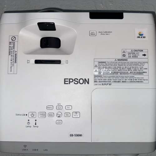Epson EB-536Wi 互動式 WXGA 3LCD 短焦投影機