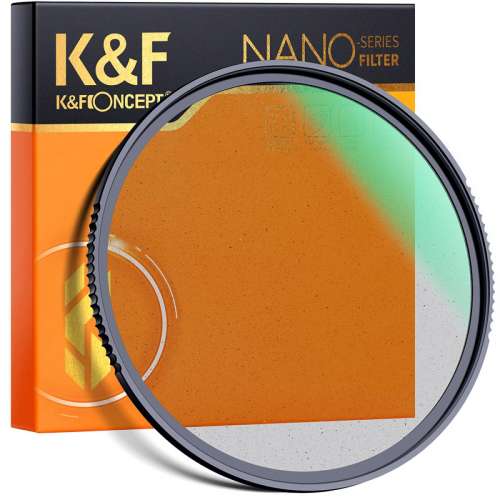 K&F Concept 1/1 Nano-X Series Black Mist Diffusion Effect Filter 黑柔焦濾鏡(...