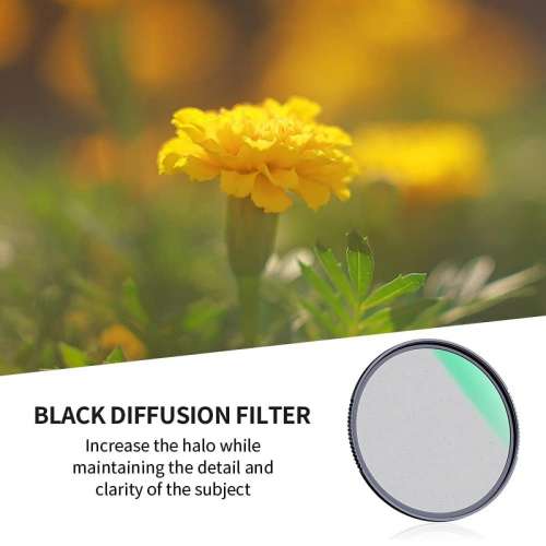 K&F Concept 1/1 Nano-X Series Black Mist Diffusion Effect Filter 黑柔焦濾鏡(...