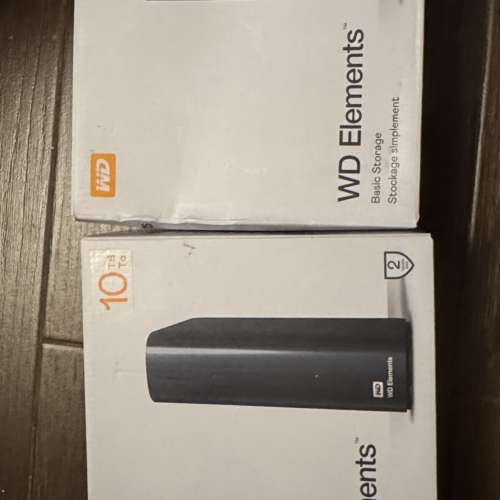 Wd hdd 硬盤盒有火牛連接線及包裝