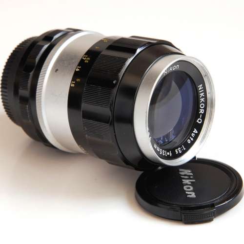 Nikon 135mm f3.5 Nikkor-Q non AI 早期白咀名鏡