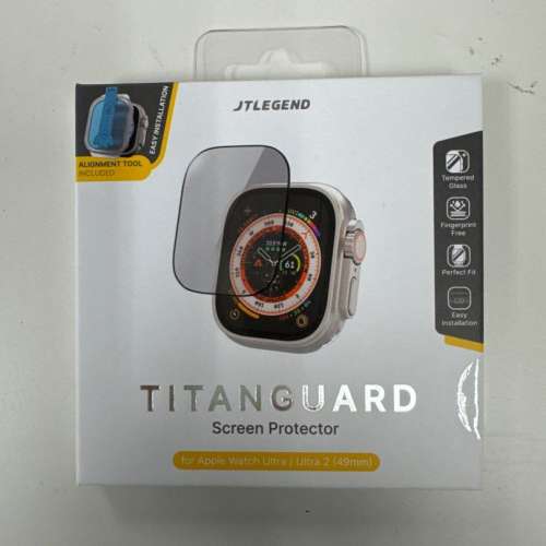 JTLEGEND TITANGUARD Screen Protector for Apple Watch Ultra