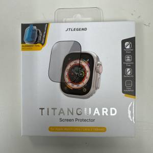 JTLEGEND TITANGUARD Screen Protector for Apple Watch Ultra