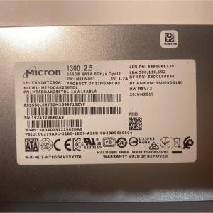 Micron 1300 256GB 2.5&rdquo; SATA SSD