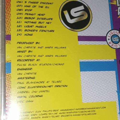 LIQUID SOUL One Two Punch  發燒天碟  95%新    TELARC