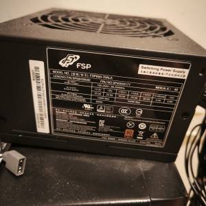 電腦電源FSP 650Wmax 金牌80plus