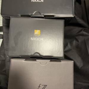 Nikon Zf body /50 1.8S/24-120 F4 S