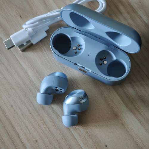 95%新 Technics EAH-AZ40M2 藍色 Mark II 水貨 日版 Blue LDAC 三裝置連接