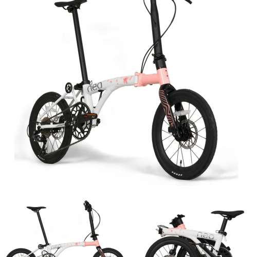 (預訂 橙色 同 限定粉色) 2026  新款 JAVA NEO 9速 油剎桶軸 16吋349 碳叉鋁合金折...