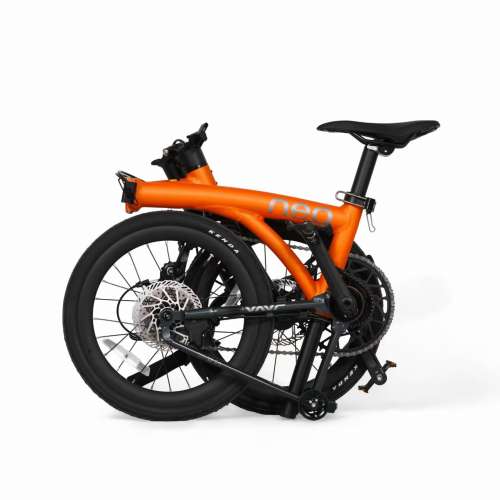 (預訂 橙色 同 限定粉色) 2026  新款 JAVA NEO 9速 油剎桶軸 16吋349 碳叉鋁合金折...