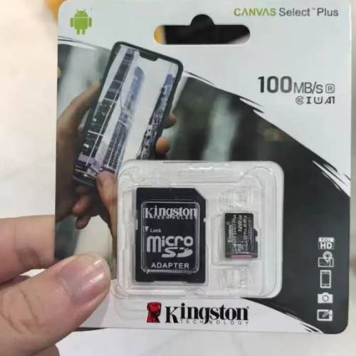 （可小議）[全新未拆包裝] Kingston Canvas Select Plus 128GB U1 相機/手機SD卡（...