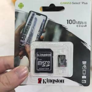 [全新未拆包裝] Kingston Canvas Select Plus 128GB U1 相機/手機SD卡（港鐵站交收/...