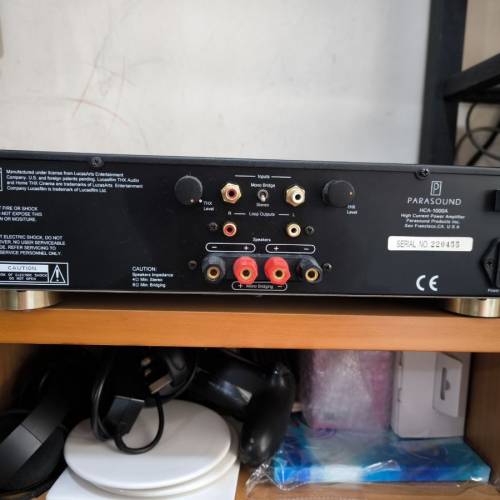 Parasound HCA-1000A 立體聲後級