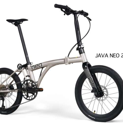 預訂 2026 JAVA NEO 9速 油剎桶軸 碳叉 20吋406 鋁合金折叠車 （三折叠小布 國布 ) ...