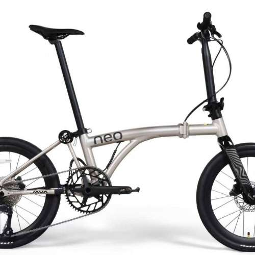 預訂 2026 JAVA NEO 9速 油剎桶軸 碳叉 20吋406 鋁合金折叠車 （三折叠小布 國布 ) ...