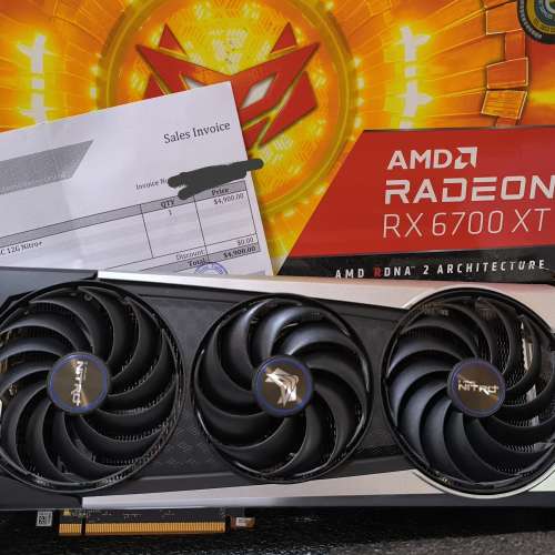 Sapphire NITRO+ RX6700XT 12G