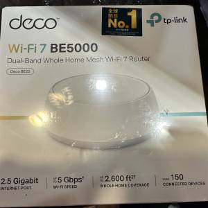 TP-Link wifi router deco BE5000