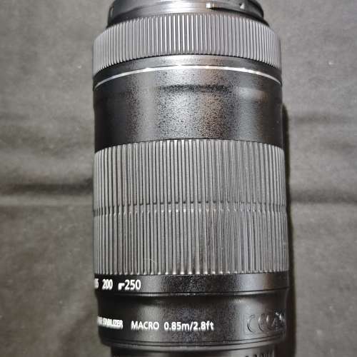 canon 55-250 IS STM EFS 佳能 55mm 250mm 55 250 99%new 送filter 功能正常 鏡片通透