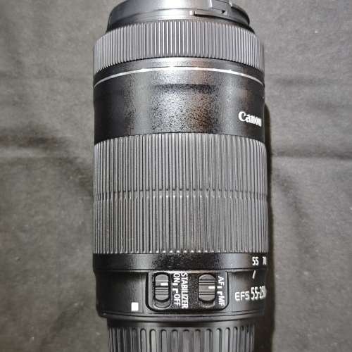 canon 55-250 IS STM EFS 佳能 55mm 250mm 55 250 99%new 送filter 功能正常 鏡片通透